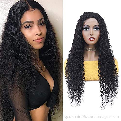 Natural Virgin Brazilian HD Human Hair Lace Front Wigs Cheap Cuticle Aligned Human HD Hair Wig Virgin Cuticle Human Hair Wig